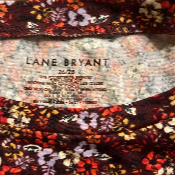 Lane Bryant Womens Long Sleeve Crewneck Shirt Size 26/28 - Picture 4 of 5